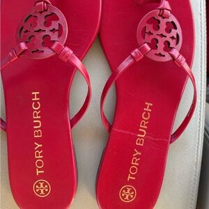 Tory Burch Bold Red Sandals